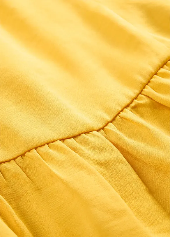 Linne av satin med mjukt fall, bonprix