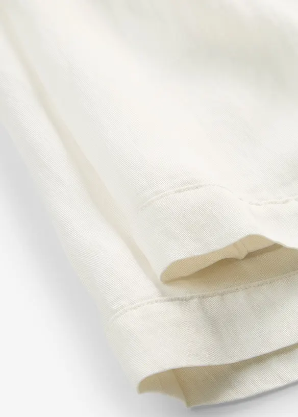 Culottebyxa med mjuk viskos, bonprix
