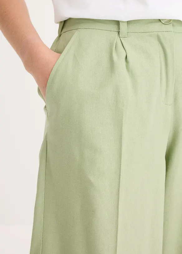 Shorts i linnemix, bonprix