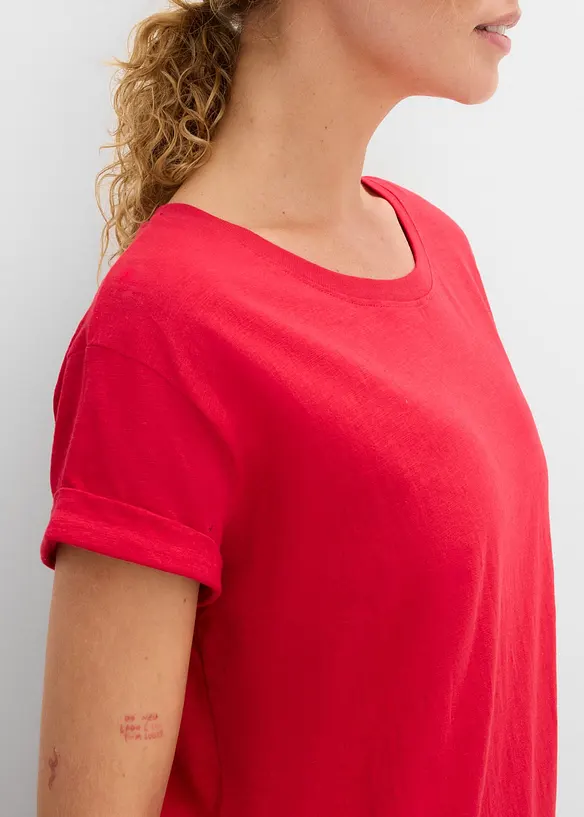 Jerseykl&auml;nning i bomull, bonprix