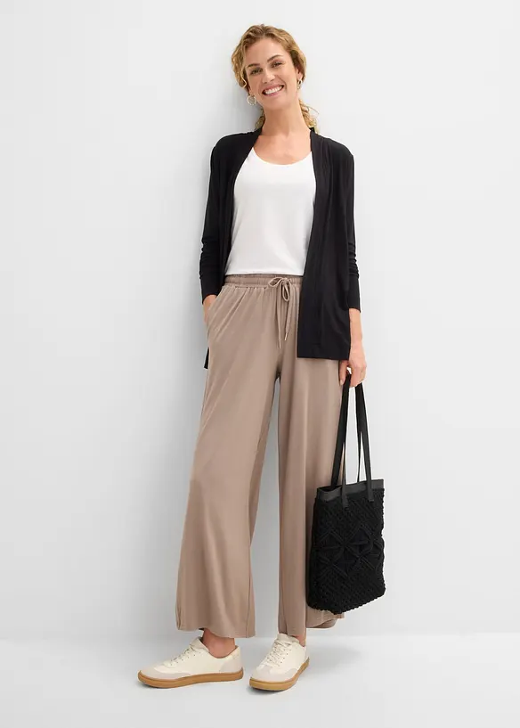 Cardigan i mjuk viskos, bonprix