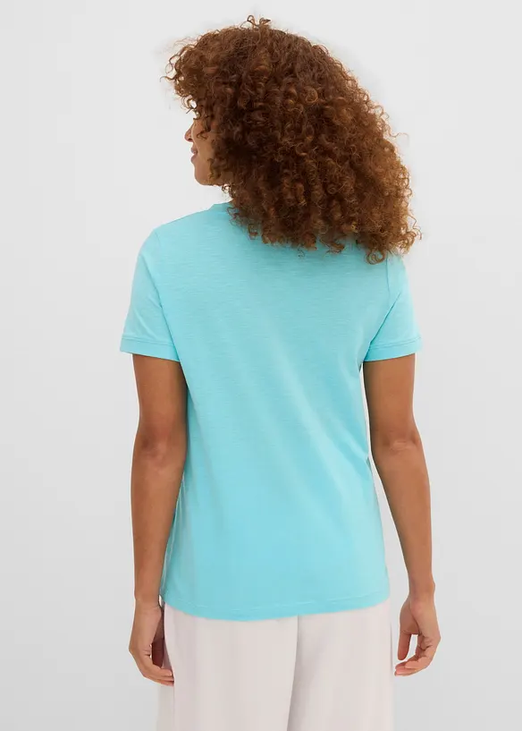 T-shirt i ren bomull, bonprix