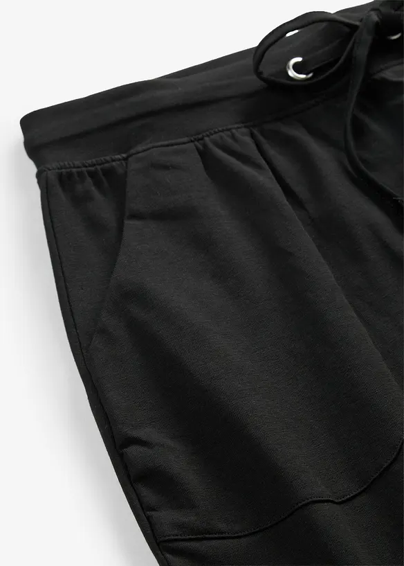 Kjol i ekologisk bomull med stretch, bonprix