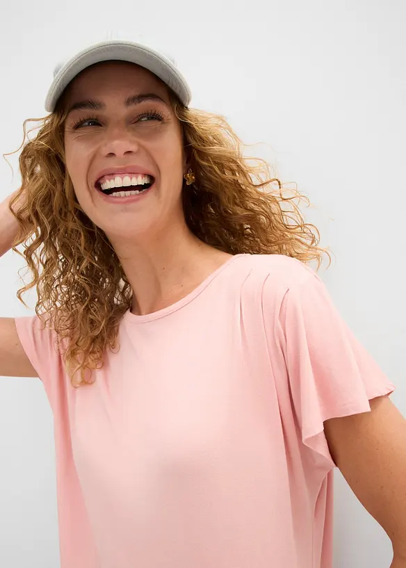 T-shirt av mjuk viskos, bonprix