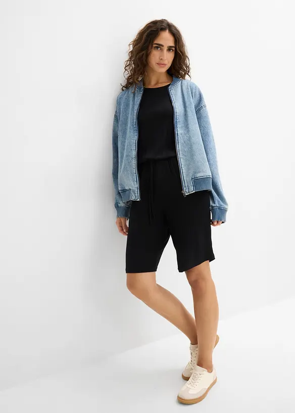 Jumpsuit av mjuk viskosmix, bonprix