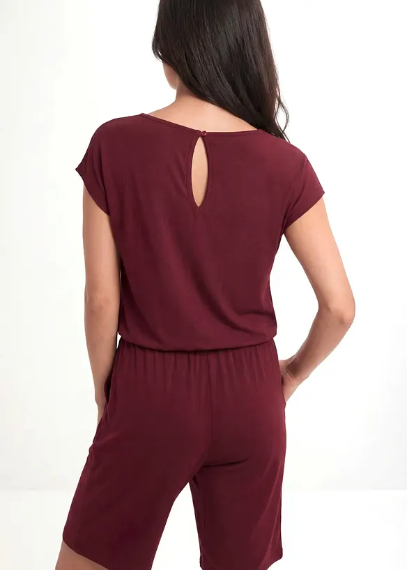 Jumpsuit av mjuk viskosmix, bonprix
