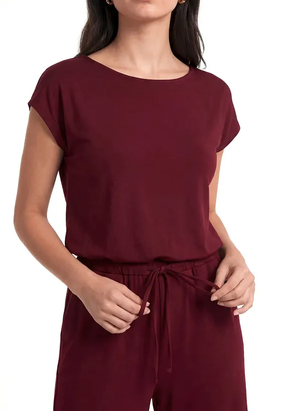 Jumpsuit av mjuk viskosmix, bonprix