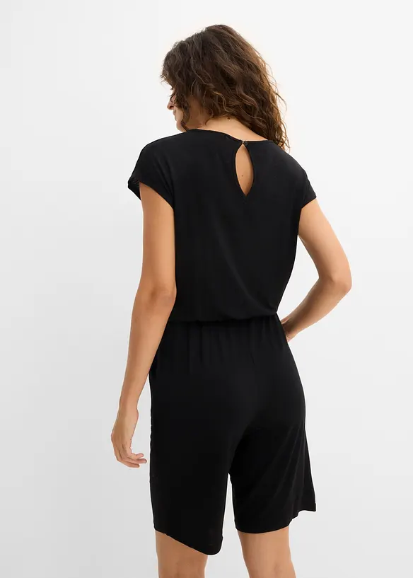 Jumpsuit av mjuk viskosmix, bonprix
