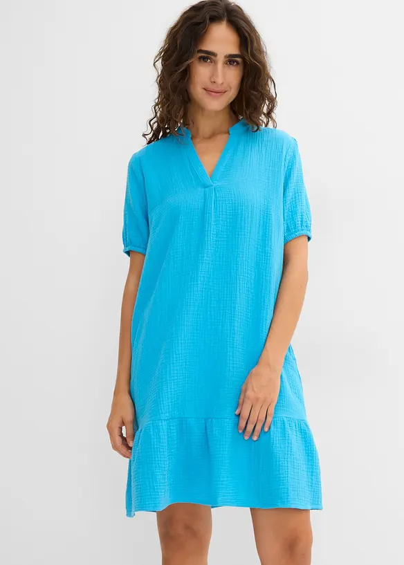 Minikl&auml;nning av muslin, bonprix