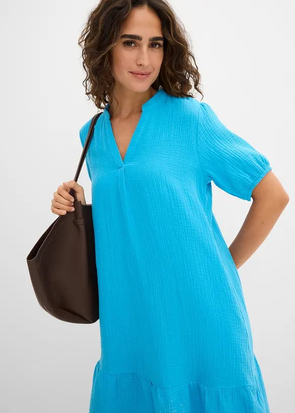 Minikl&auml;nning av muslin, bonprix