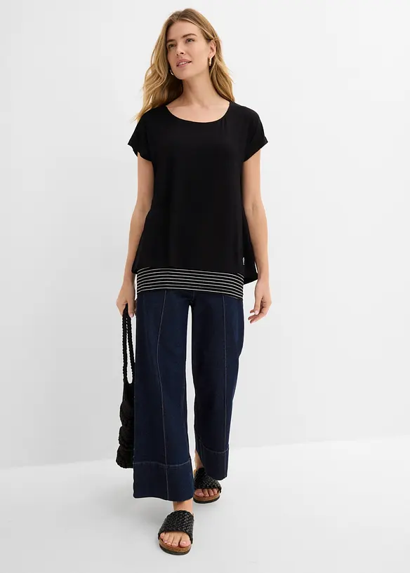 Topp i 2 i 1-stil, bonprix