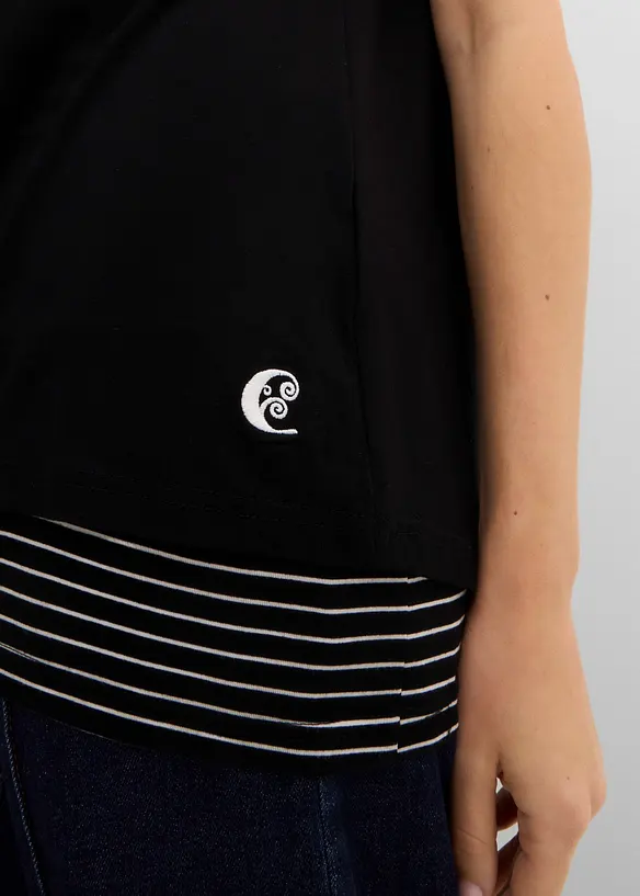 Topp i 2 i 1-stil, bonprix