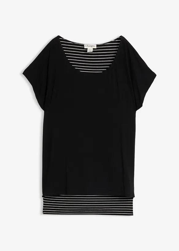 Topp i 2 i 1-stil, bonprix