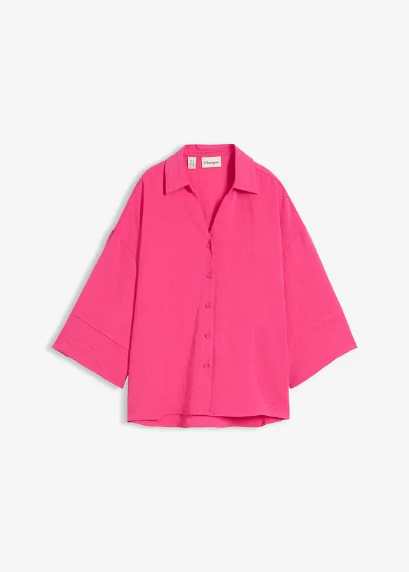 Oversizeblus i viskosmix, bonprix