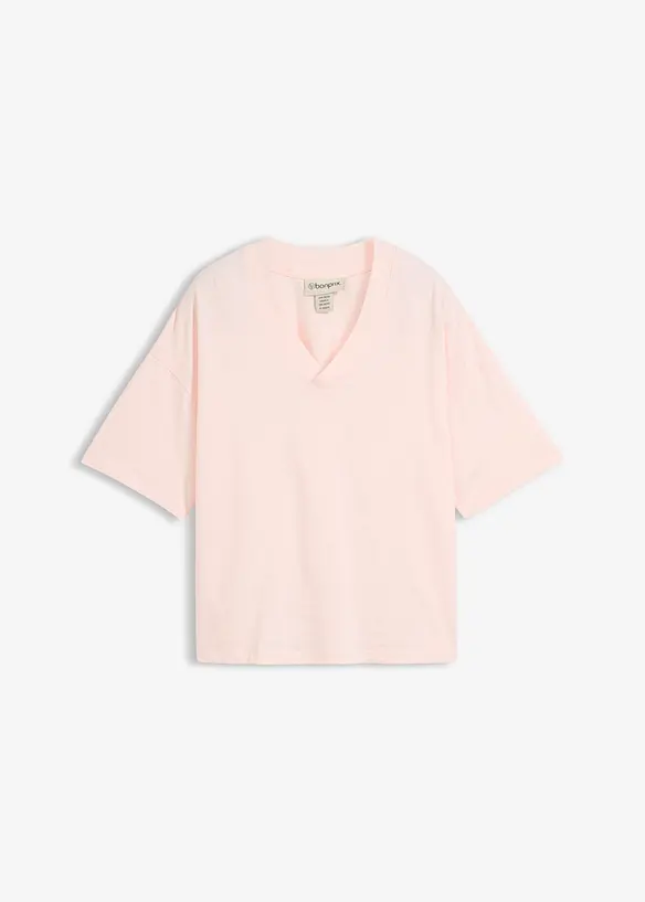 T-shirt i oversizemodell av ekologisk bomull, bonprix