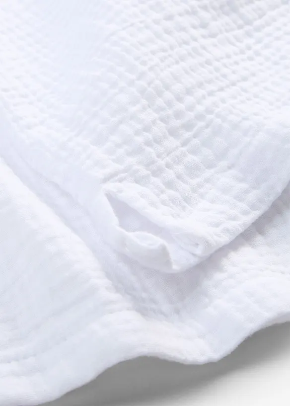 Palazzobyxa i luftig muslin, bonprix