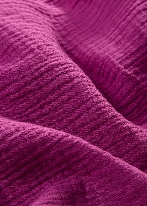 Marlenebyxa i bomullsmuslin, bonprix