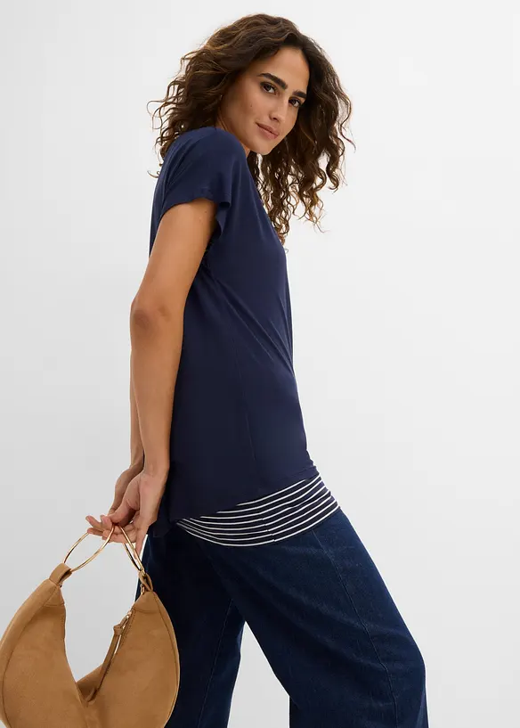 Topp i 2 i 1-stil, bonprix