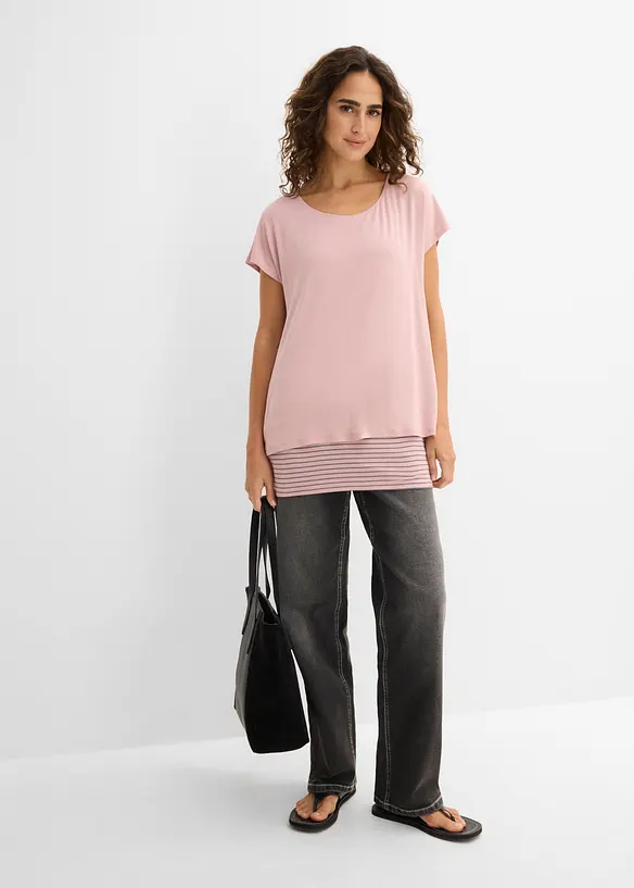 Topp i 2 i 1-stil, bonprix