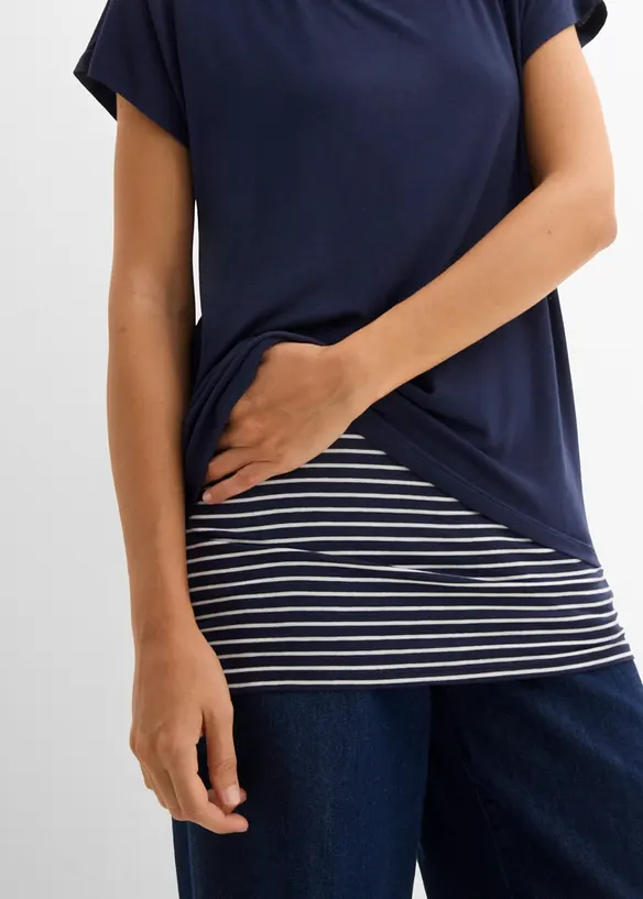 Topp i 2 i 1-stil, bonprix