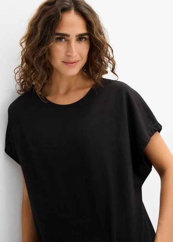 Jerseykl&auml;nning med fickor, bonprix