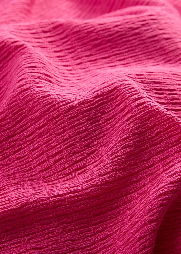 T-shirt i material med struktur, bonprix