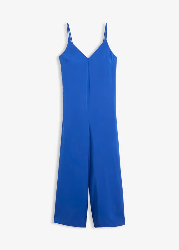 Jumpsuit i viskosmix med justerbara axelband, bonprix