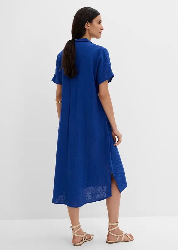 Kaftankl&auml;nning av mjuk muslin, bonprix