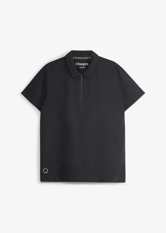 Tennistr&ouml;ja i funktionsmaterial, med dragkedja, snabbtorkande, bonprix