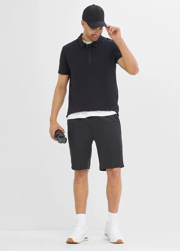 Tennistr&ouml;ja i funktionsmaterial, med dragkedja, snabbtorkande, bonprix