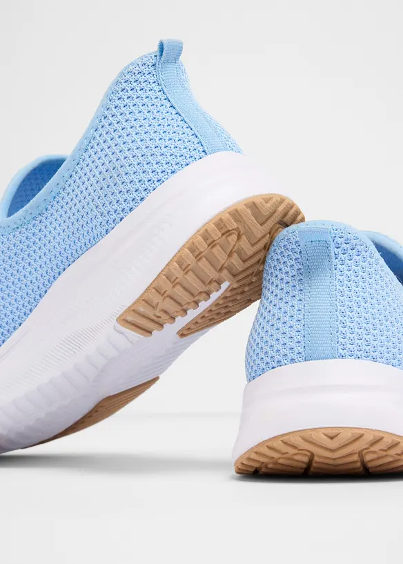 Bekv&auml;ma sneakers i mjukt material, bonprix