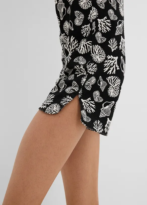 Capribyxa av bomullsstretch, bonprix