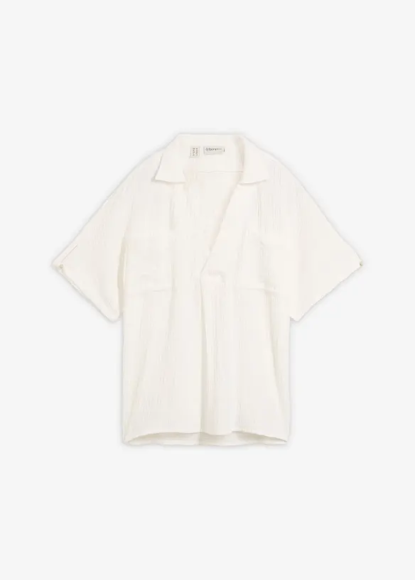 Blustunika av mjuk muslin, bonprix