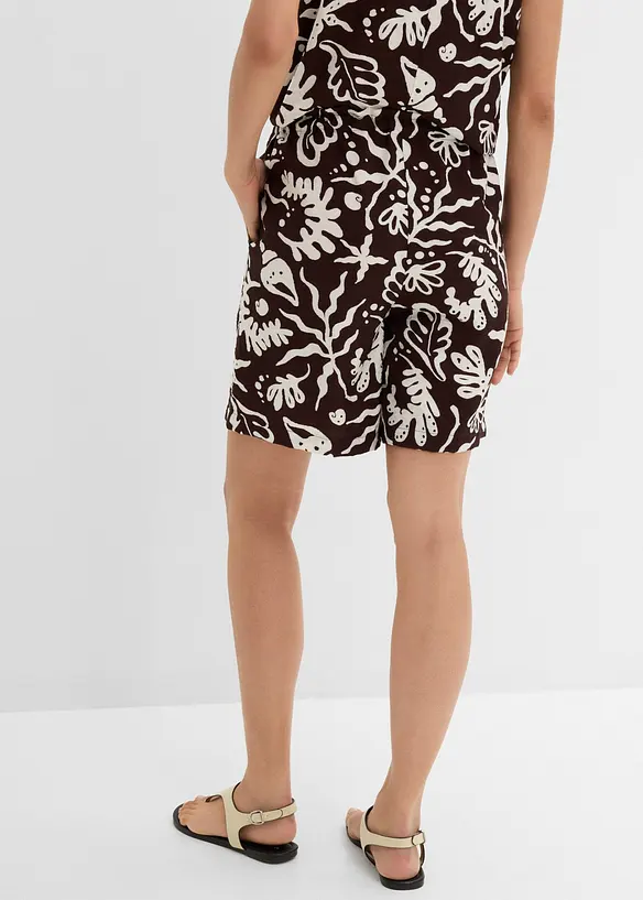 Shorts i mjuk viskos, bonprix