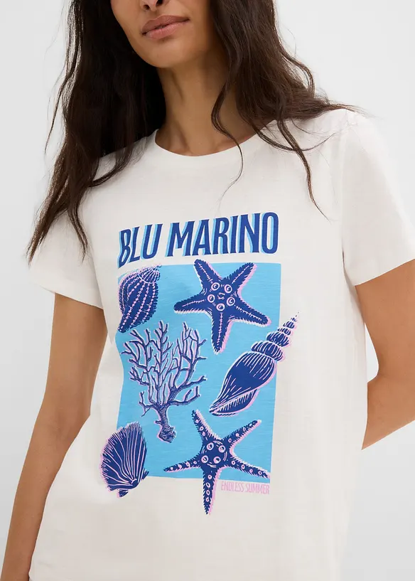T-shirt av ekologisk bomull, bonprix