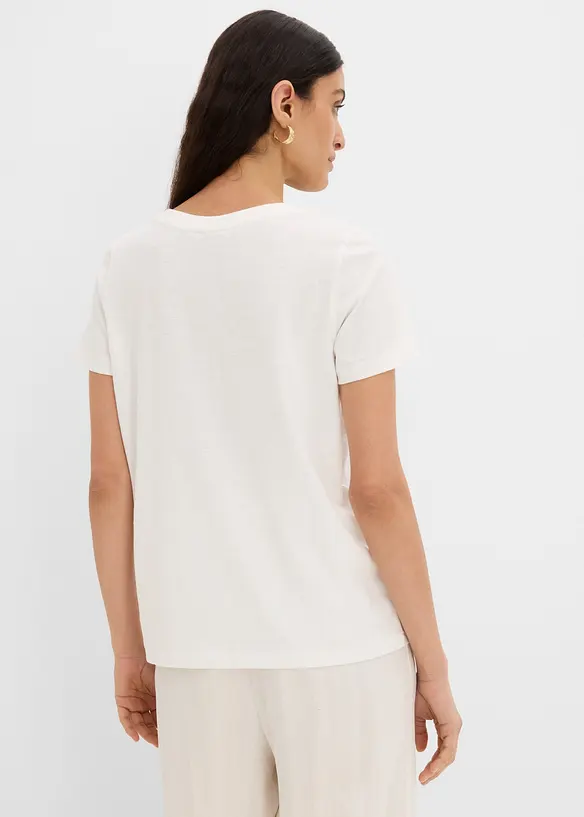 T-shirt av ekologisk bomull, bonprix