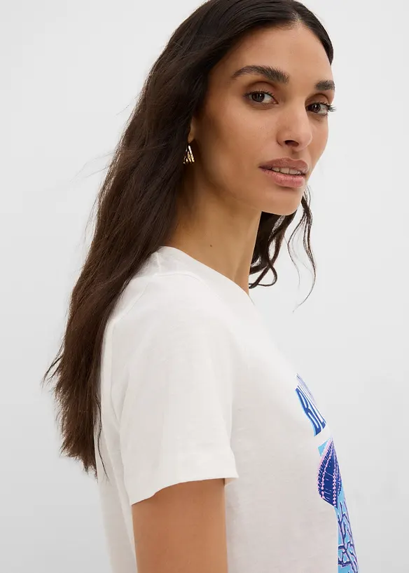 T-shirt av ekologisk bomull, bonprix