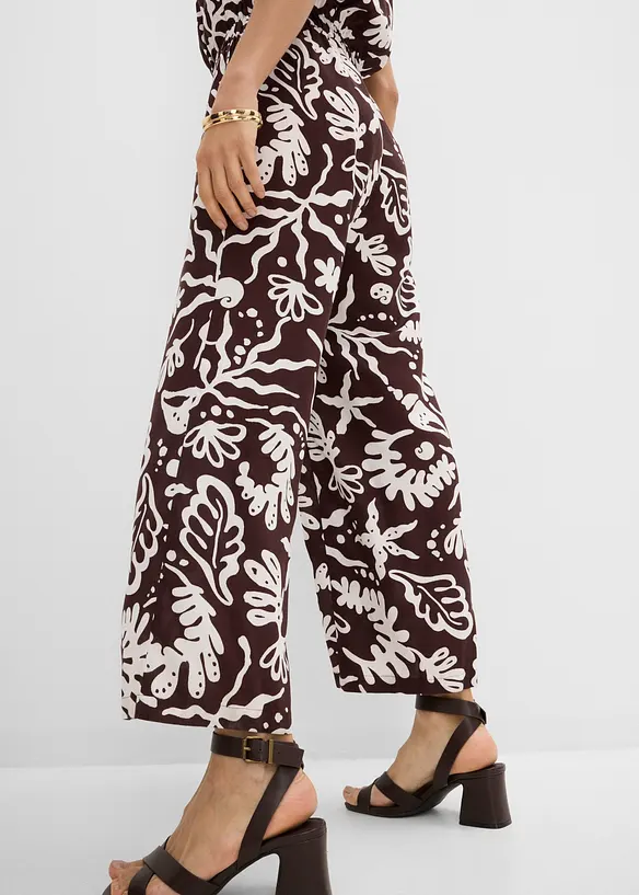 Jumpsuit i f&ouml;ljsam viskos, bonprix