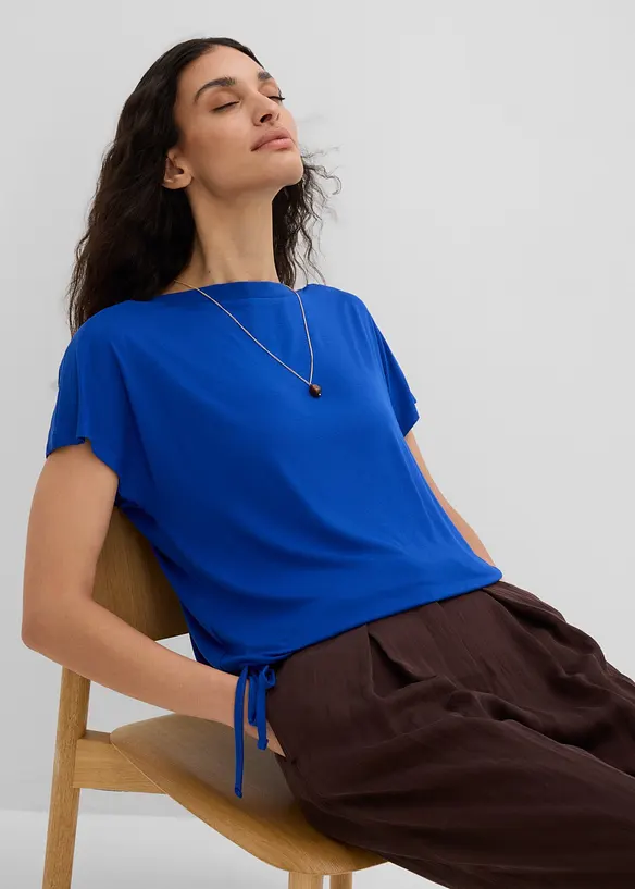 T-shirt med mjuk viskos, bonprix