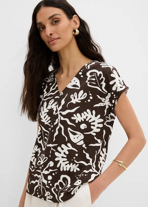 T-shirt av ekologisk bomull, bonprix