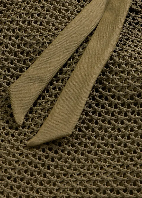 Virkad baddr&auml;kt med halterneck, bonprix