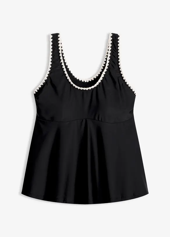 Tankini&ouml;verdel med broderi, bonprix