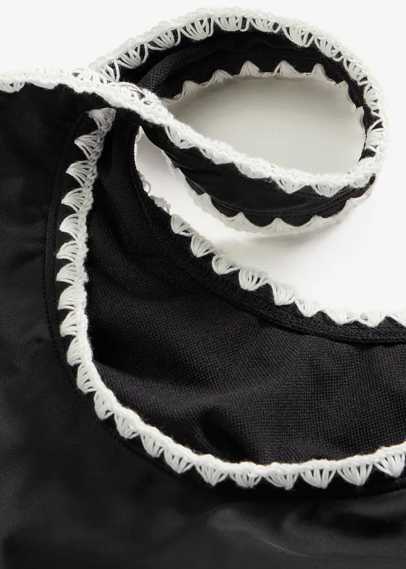 Tankini&ouml;verdel med broderi, bonprix