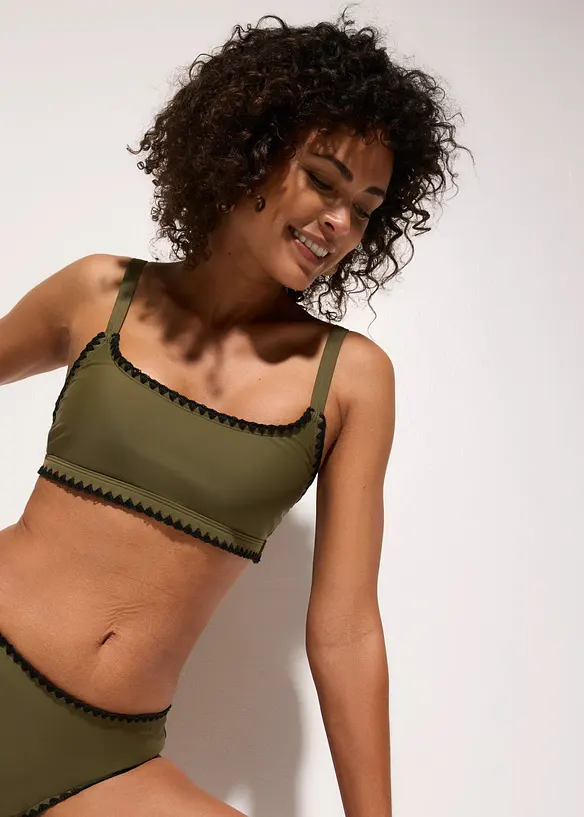 BH-bikinitopp med broderi, bonprix