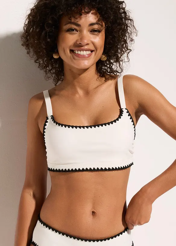 BH-bikinitopp med broderi, bonprix