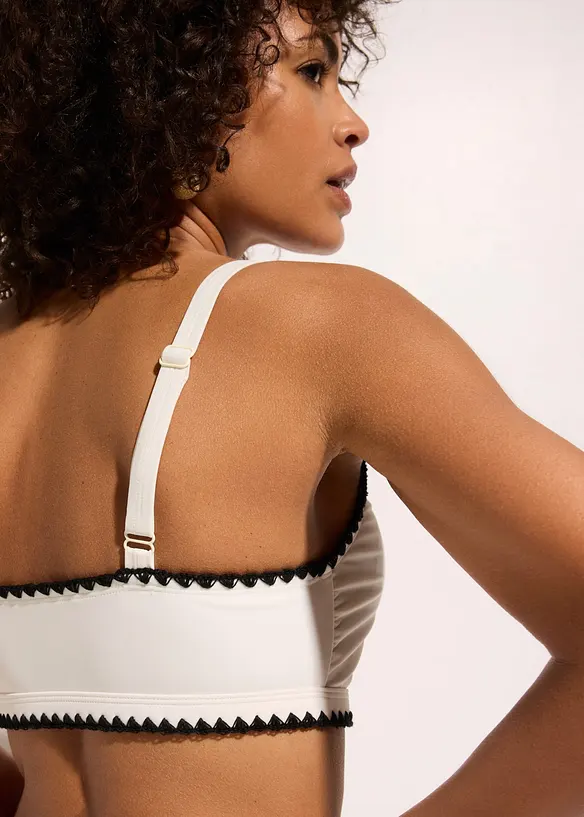 BH-bikinitopp med broderi, bonprix