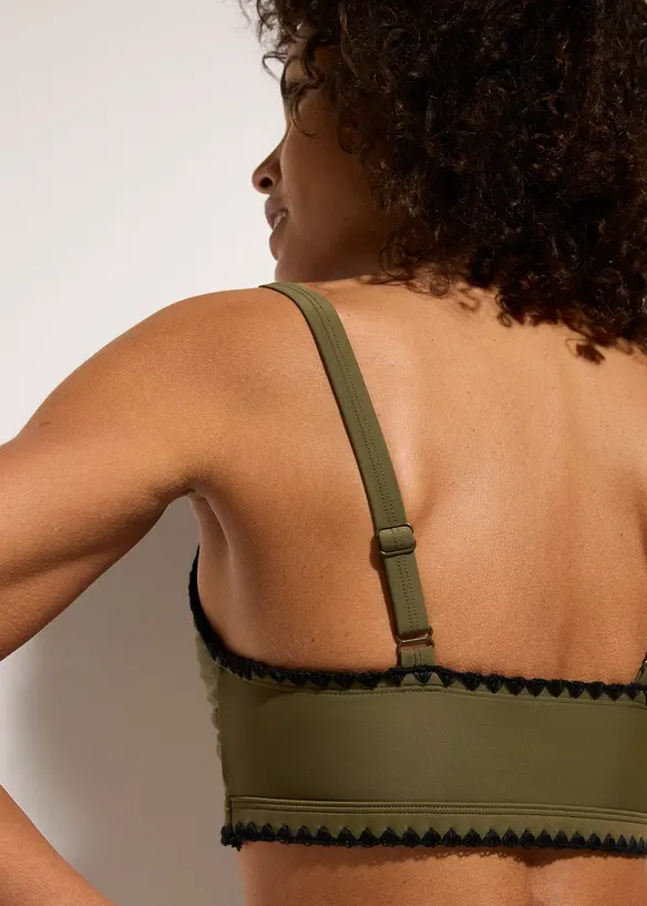 BH-bikinitopp med broderi, bonprix