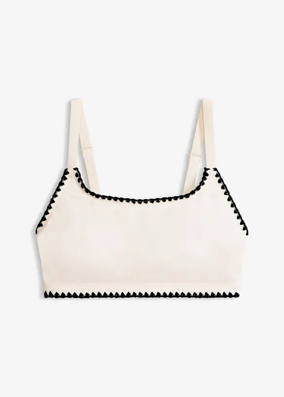 BH-bikinitopp med broderi, bonprix