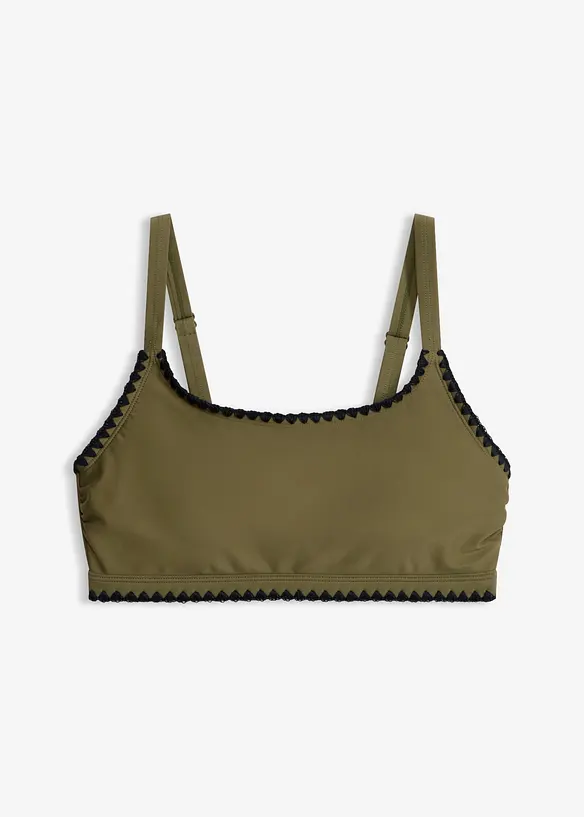 BH-bikinitopp med broderi, bonprix