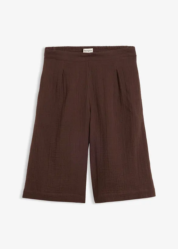 Dra p&aring;-shorts av ren bomull, bonprix